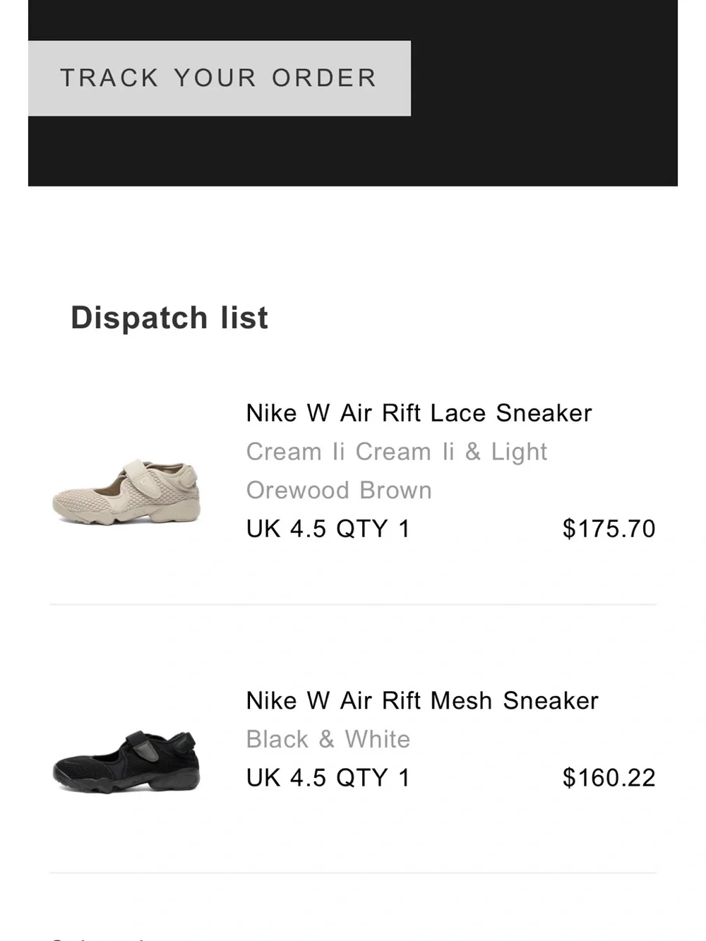 Nike Mesh Air Rifts (Size 7) - Picture 6 of 6